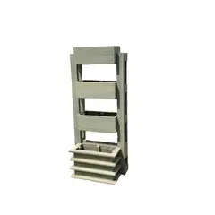 LAYCO - Mueble Para Huerta Casera 4 Niveles Plástico 43X60X150Cm
