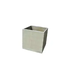 LAYCO - Matera Plástica Cuadrada Lisa 30X30X30Cm Concreto