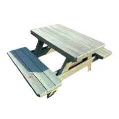 LAYCO - Mesa Plegable Portafolio Plástica Polietileno 150X150X72Cm Verde