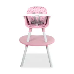 BEBESIT - Silla Comedor para Bebé Infantil Escritorio Baby Desk Rosado