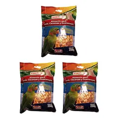 GENERICO - Alimento Para Aves Pack x3Und 250 g