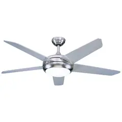 undefined - Ventilador Techo Faye 2 Luces 5 Aspas Satín