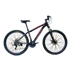 ROADMASTER - Bicicleta De Montaña Hurricane R29 21V Talla L Disco Mecánico Rojo