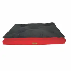 PET COMFORT - Colchón Para Perro Ortopédico 100x75x78cm Gigante Rojo