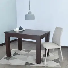 HOGAR VENECIA - Mesa Comedor 4 Puestos Toronto Wengue