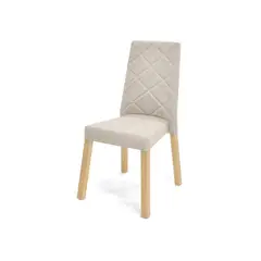 HOGAR VENECIA - Silla Liverpool 57X50X95 Tela Poliéster Beige