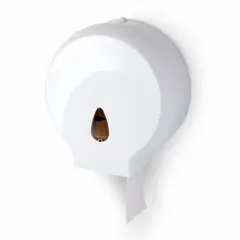 ENERGY PLUS - Dispensador De Papel Higiénico Plástico Blanco Diametro De 28 Cm