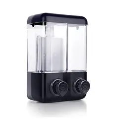 ENERGY PLUS - Dosificador 2 En 1 De 800Ml Gel - Jabón Negro