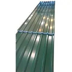 GENERICO - Teja Metálica Aluzinc Pintada 4 Cal 28 Verde RAL 6005 6Mts x 30 Und