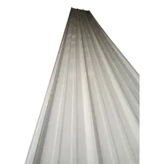 GENERICO - Teja Metalica Aluzinc Pintada 4 Cal 28 Blanco RAL 9002 3.05Mts x 30UND