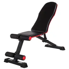 GYM FACTORY FITNESS - Banco Multiposición Ajustable 8 Niveles Capacidad Máxima 130 Kg