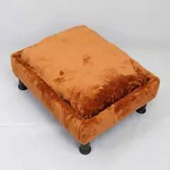 GENERICO - Base Cama Para Mascotas 100X70X20Cm Extra Grande Caramelo Malupets