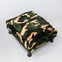 GENERICO - Base Cama Para Mascotas 90x60x20cm Grande Militar Malupets
