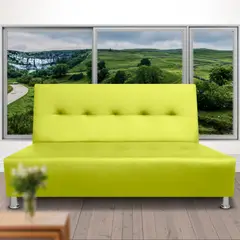 MAGIC CLASS - Sofá Cama Apolo Cuero Sintético Verde