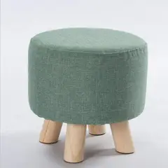 BANZAY - Puff Auxiliar Butaco Redondo 30x30x30 Menta