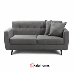 KAIU HOME - Sofá Advance 3 Puestos 170x80x88 Gris + Cojines