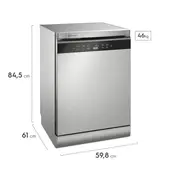 ELECTROLUX - Lavavajillas 70 Piezas EHFE14 Gris