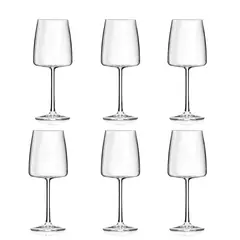 ROYAL CRISTAL ROCK - Set x6 Copa Cristal Essential 430 ml Italia