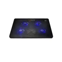 VTA PLUS - Base Para Portátil Con 4 Ventiladores Luces Led Y