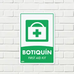 FIXSER - Señal Botiquín 22X15Cm Poliestireno