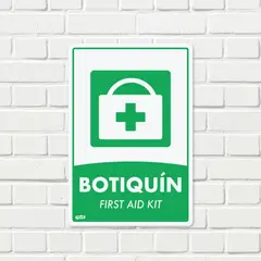 FIXSER - Señal Botiquín 22X15Cm Poliestireno