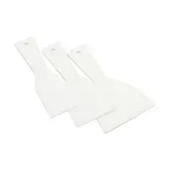 MASTDER - Kit 3 Espátulas Plástico Mango