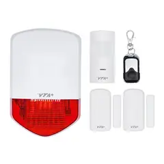 VTA PLUS - Kit Seguridad Inteligente Alarma +Sensores+ Sirena