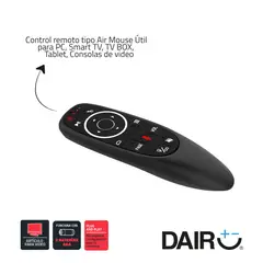 DAIRU - Air Mouse Control Remoto Por Voz Conexión Usb Dai