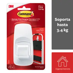 COMMAND - Gancho Jumbo, Blanco