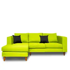 MAGIC CLASS - Sala Moderna Curitiba Cuero Sintético Verde