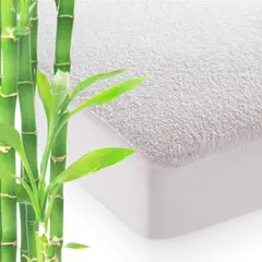 JUST HOME COLLECTION - Protector De Colchon Bambu Sencillo 100x190x35