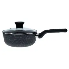 IMUSA - Perol 18Cm Fundido 20Cm Tapa Vidrio Gusto