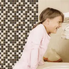 CORONA - Mosaico Francesa Cuadros Multicol Cu 30x30cm Lt