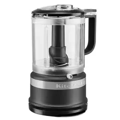 KITCHENAID - Picatodo de Alimentos 5 Tazas 250 Watts Negro Matte