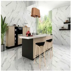 INTERMATEX - Porcelanico Statuario Brillo Pulido 60x120 Cm Caja 1.44 m2