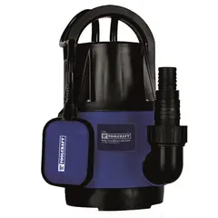TOOLCRAFT - Bomba Sumergible Para Agua Limpia 1 Hp