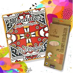 ARTISAN - Kit Mándalas Para Colorear 1