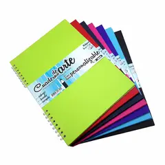 ICOPEL - Cuaderno De Arte Tapa Dura Surtido Octavo