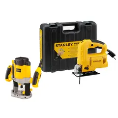 STANLEY - Caladora 600w+Ruteadora 1200w