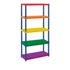 RIMAX - Estantería Sólida 15 pulgadas 5 Niveles 71,2x169,5x38,3 cm Multicolor