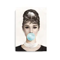 ADAZIO - Cuadro Decorativo Audrey Hepburn L 49x69 R0025L
