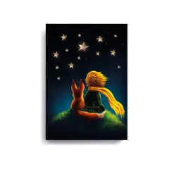 ADAZIO - Cuadro Decorativo Infantil del Principito S 24x34