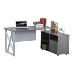 MOBLIHOUSE - Escritorio Mbh 3377 Gris