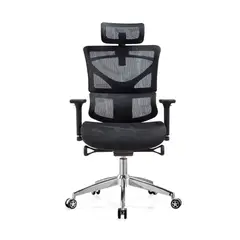 MOBLIHOUSE - Silla de escritorio Ejecutiva Ergonómica Negro
