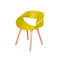 MOBLIHOUSE - Silla Comedor Parma Amarilla