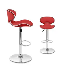 MOBLIHOUSE - Set x2 Silla Bar Jinete Rojo