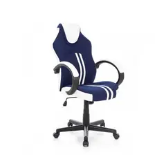 MOBLIHOUSE - Silla Oficina Gamer Soccer Azul