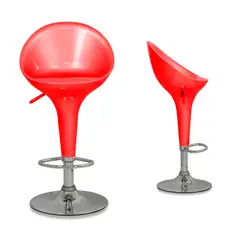 MOBLIHOUSE - Set x2 Silla Bar Sale Rojo
