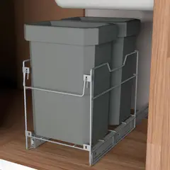 REJIPLAS - Mini Basureras Deslizantes Bajo Pozuelo