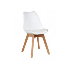 MOBLIHOUSE - Silla Comedor Torino Blanco